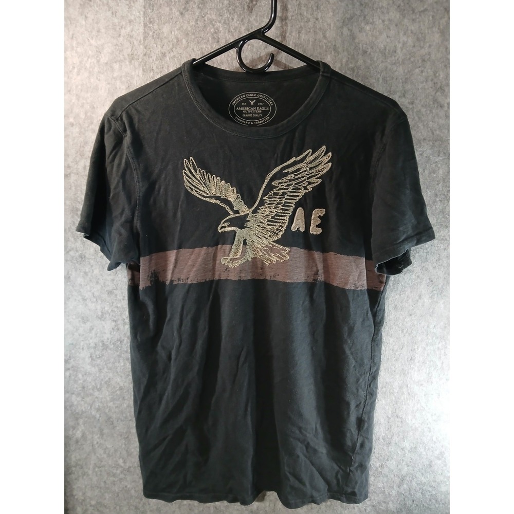 American Eagle T-shirt Men's Size‎ Small Black